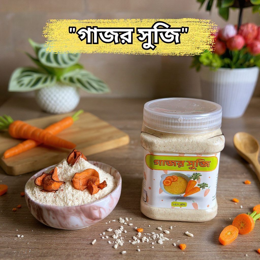 jkbfhjgxc গাজর সুজি (২০০ গ্রাম) - Image 1